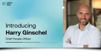 Customs Support Group Welcomes Harry Ginschel as Chief People Officer 